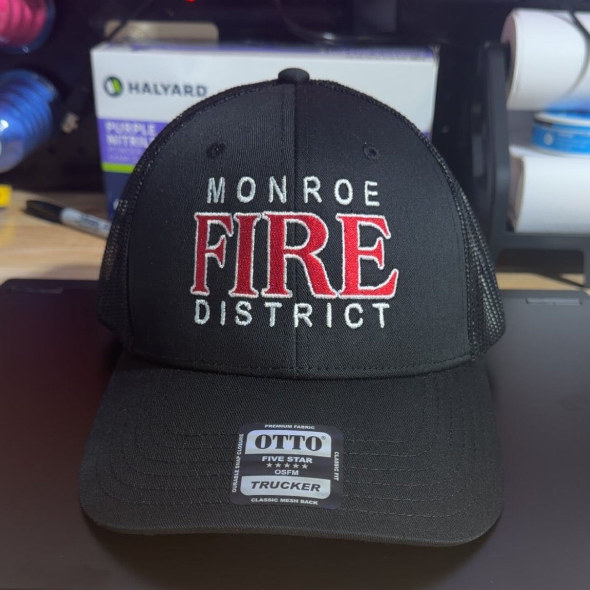 Monroe FIRE District Cap